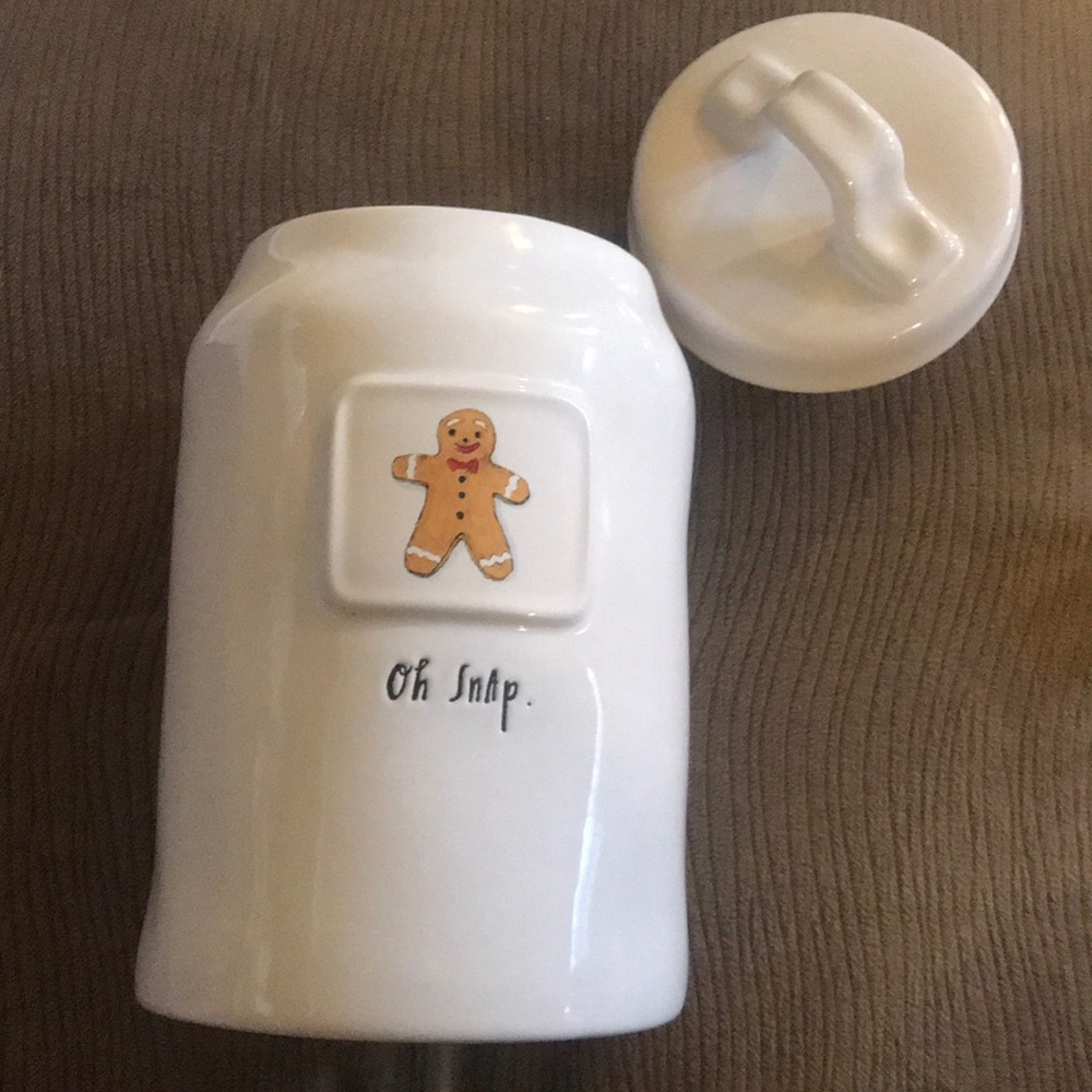 Rae Dunn Oh Snap container, NEW, Never Used
